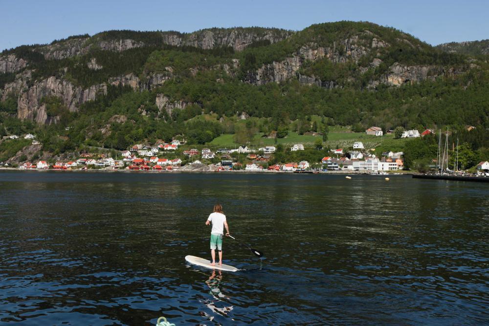 Hjelmeland Hostel Nokling Buitenkant foto